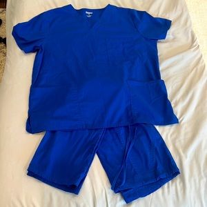 Unisex scrub set